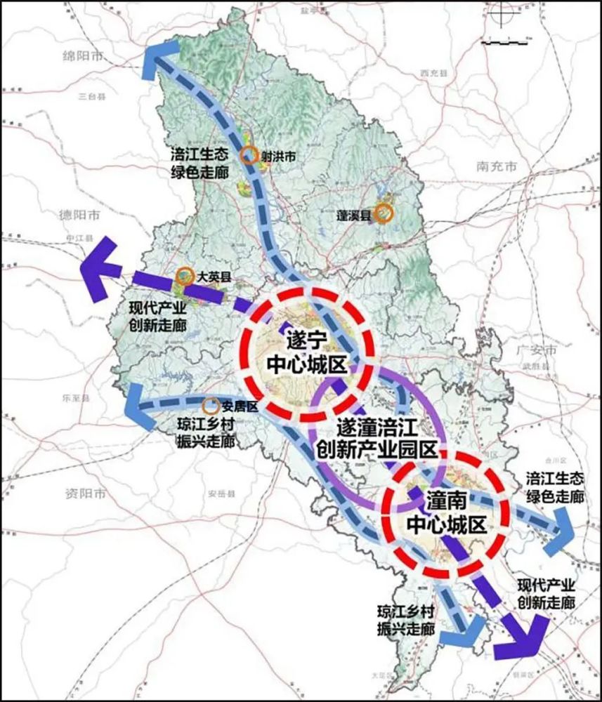 遂宁城市发展的壮丽蓝图，最新规划图揭晓