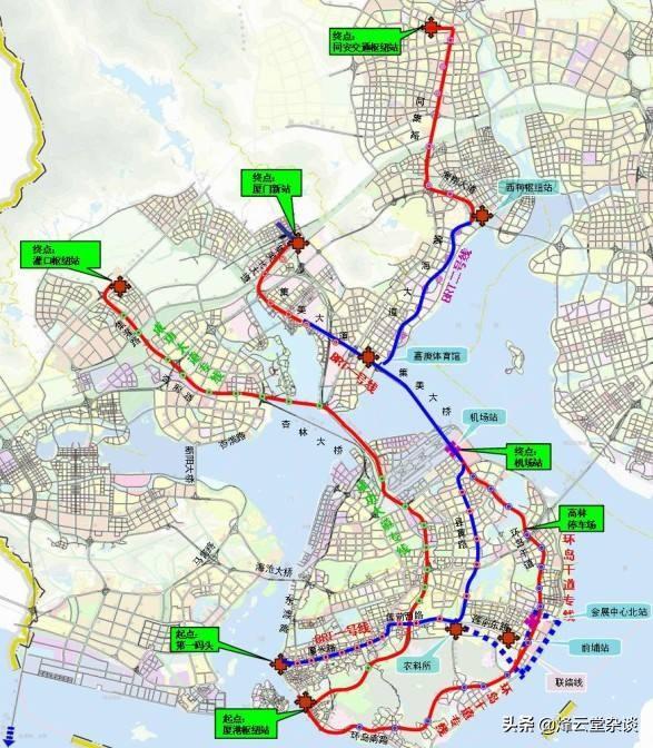 厦门BRT最新线路图全景解析